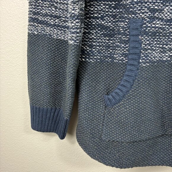 NEW Commerce Men’s Knit Colorblock Hoodie Size XL Streetwear - Picture 2 of 8